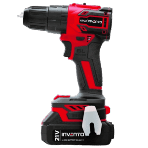 INVENTO A74U Draadloze slagboormachine 3/8" – complete kit met 1 x 2Ah accu & 1 x 4Ah accu met lader