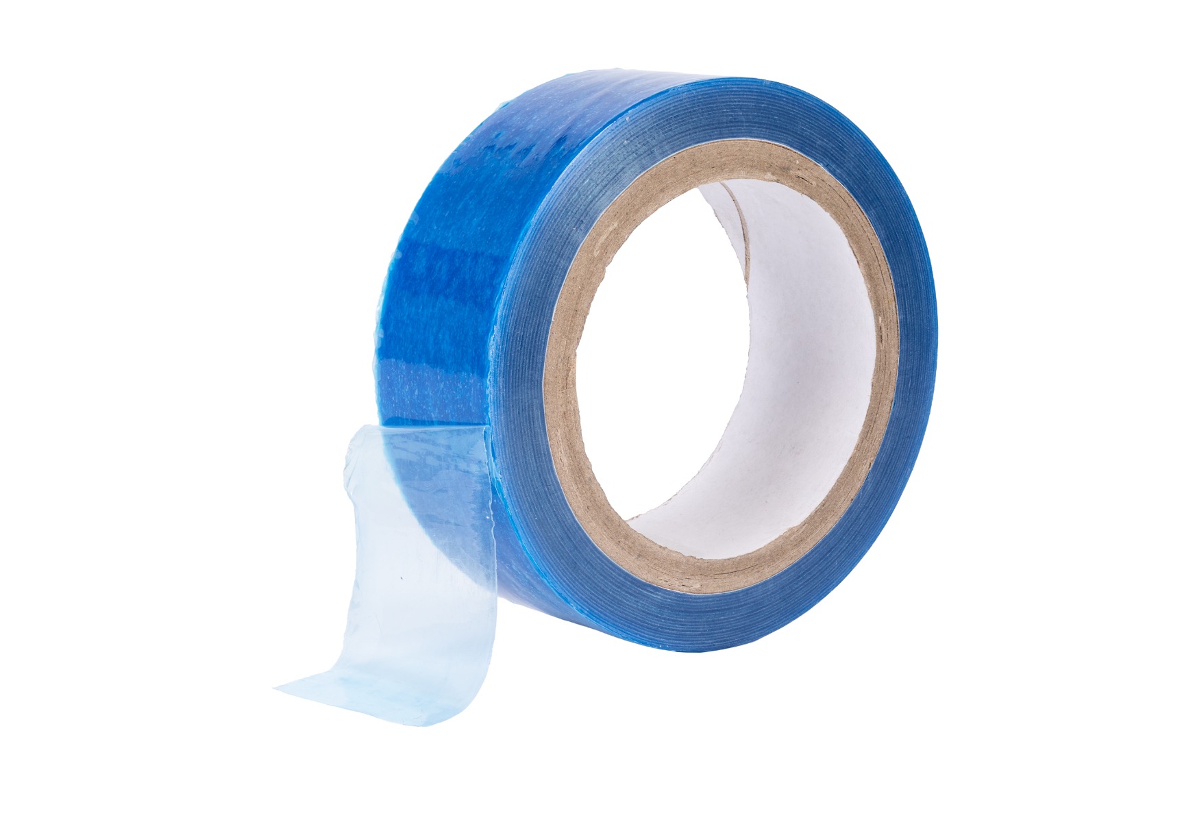 Blue self-adhesive protective film 40mm x 100mb