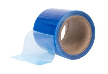 Blue self-adhesive protective film 100mm x 100mb