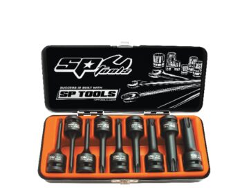 SLAGMOERDOPPENSET 1/2” TORX 9 DELIG