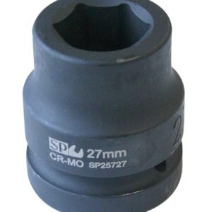 SOCKET IMPACT 1DR 6PT METRIC 27MM