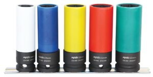 18V ACCU 1/2" SLAGMOERSLEUTEL BRUSHLESS MET 1*5AH ACCU EN LADER + DOPPENRAIL