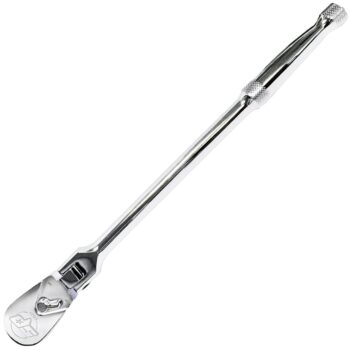 3/8" RATEL 90-TANDS MET FLEXIBELE KOP AFGEDICHT NIEUW