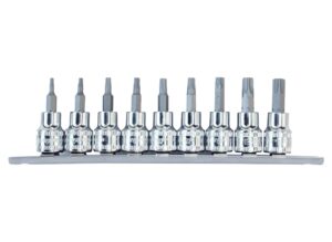 3/8" TORX DOPPEN OP RAIL 9 DELIG