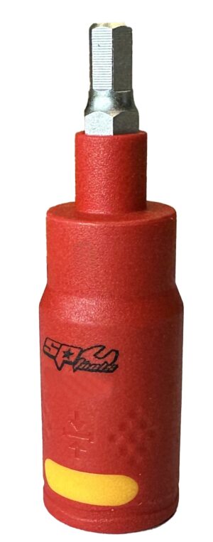 3/8"VDE BINNENZESKANT DOP 4MM