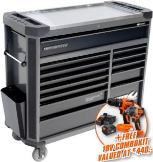 400-delige-toolkit-in-tech-series-gereedschapwagen-13-laden-zwart