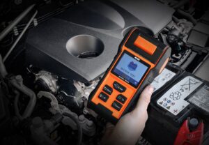 6V/12V/24V ACCU TESTER MET PRINTER EN KLEURENDISPLAY