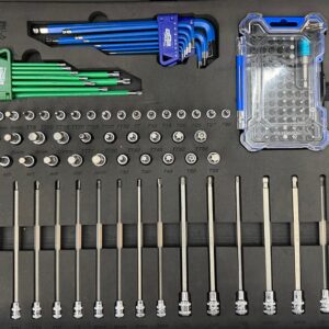 888 SERIES EVA INLEG BITDOPPEN EN ACCESSOIRES 155 DELIG