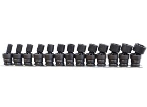 CARDANDOPPENSET KRACHT OP RAIL 1/2” 6-KANT 13 DELIG