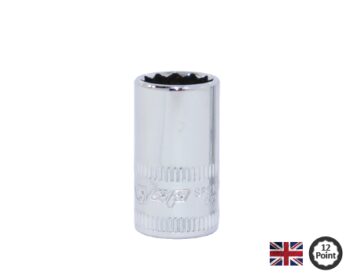 SOCKET 1/4 DR 12 PT SAE 5/16"
