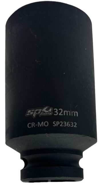 KRACHTDOP 1/2" LANG 12-KANT 32MM