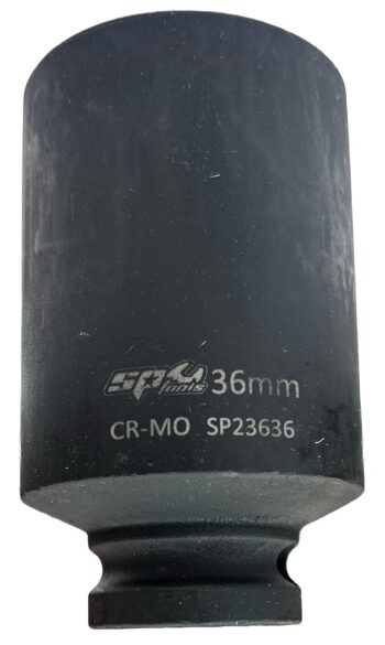 KRACHTDOP 1/2" LANG 12-KANT 36MM
