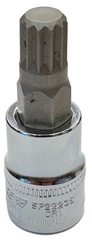 DOP 3/8" SPLINE M8 (50MM LANG)
