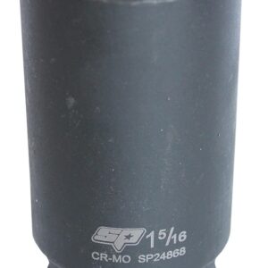 SOCKET IMPACT DEEP 3/4DR 6PT SAE 1-1/8"