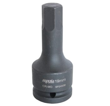 SOCKET IMPACT 3/4"DR INHEX METRIC 12MM