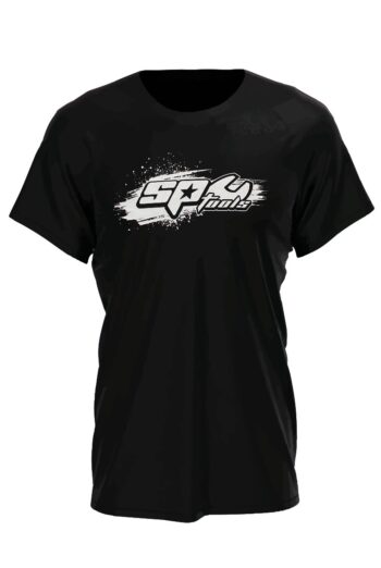 SP T-SHIRT BLACK AND WHITE SIZE L