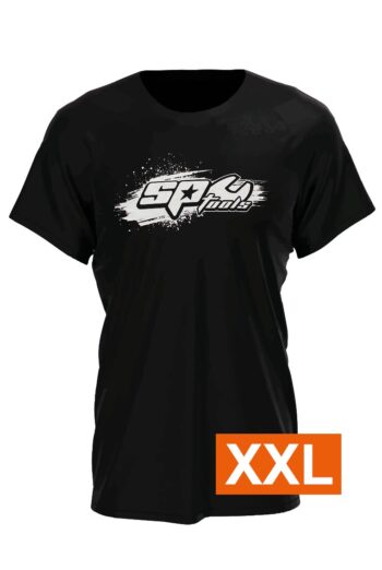 SP T-SHIRT BLACK AND WHITE SIZE XXL