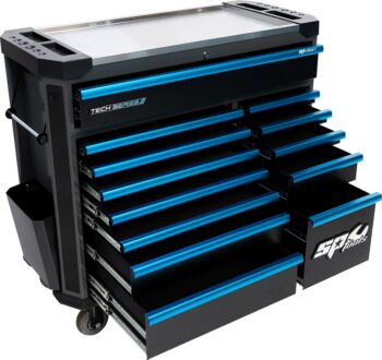 506 DELIGE TOOLKIT IN TECH SERIES GEREEDSCHAPWAGEN 13 LADEN BLAUW