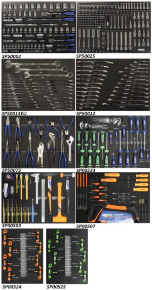 SUMO SERIE TOOLKIT 400 DELIG ZWART/BLAUW
