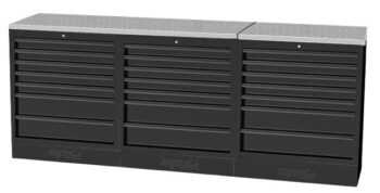 USA WORKSHOP SERIES 4 DELIG LAAG MET RVS WERKBLAD
