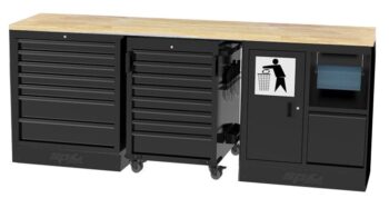 USA WORKSHOP SERIES 5 DELIG LAAG MET HOUTEN WERKBLAD