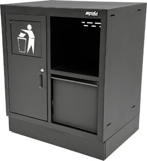 MULTIFUNCTIONELE AFVAL/RECYCLING KAST VOOR SUMO WORKSHOP SERIES
