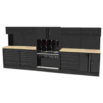 USA WORKSHOP SERIES MET HOUTEN WERKBLAD EN OLIE UNIT