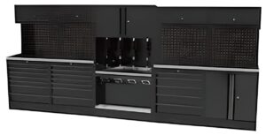 USA WORKSHOP SERIES MET RVS WERKBLAD EN OLIE UNIT