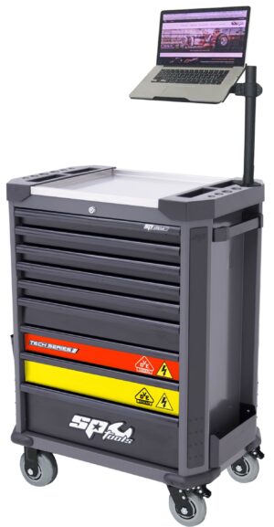 VDE TOOLKIT IN TECH SERIES GEREEDSCHAPSWAGEN 199 DELIG ZWART