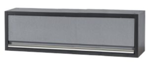 WANDKAST 136CM BREED ZWART/GRIJS VOOR WORKSHOP SERIES